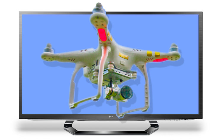 Drones on TV